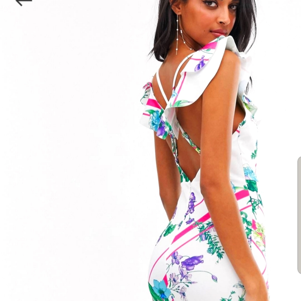 NWT Asos Bodycon Midi Dress